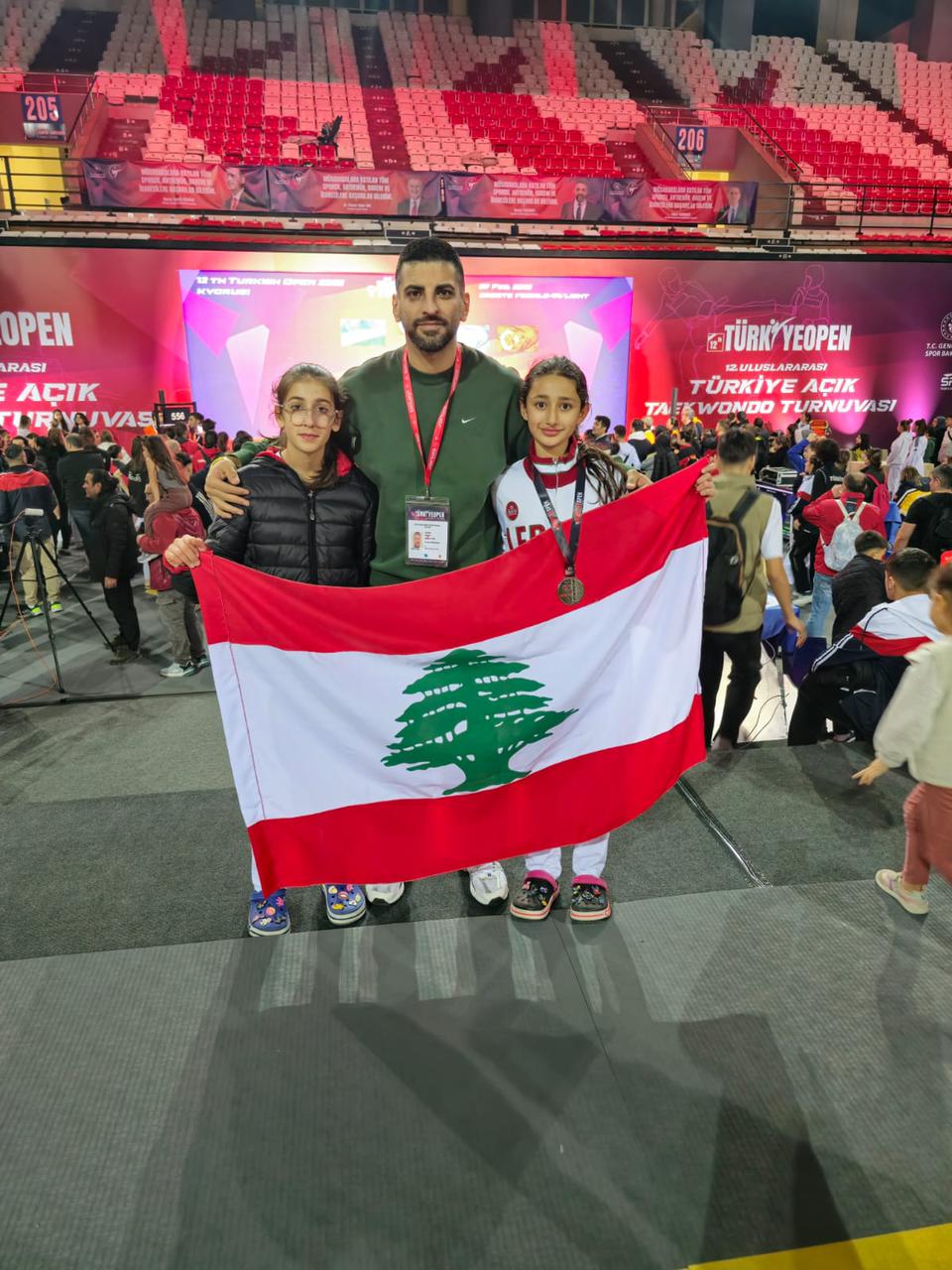 جاين عبود تتألق في بطولة تركيا المفتوحة للتايكواندو