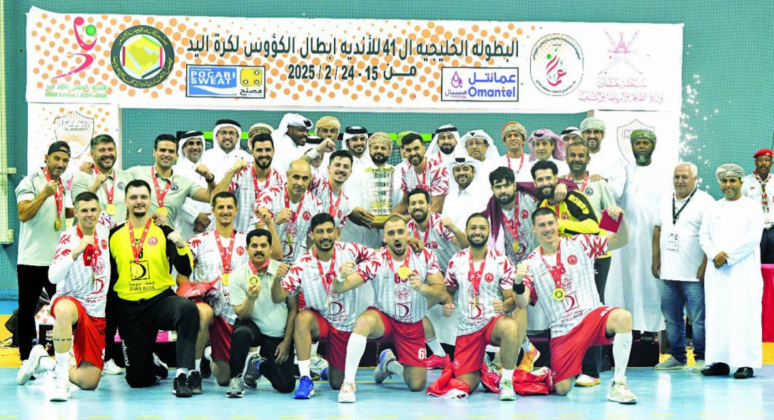 العربي يظفر بلقبه الخليجي الأول