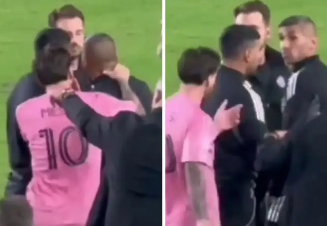 غرامة على ميسي بسبب لقطة مثيرة للجدل