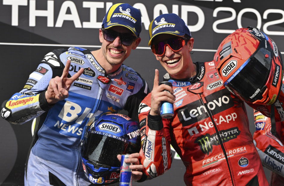 مارك ماركيز يتوج بجائزة تايلاند الكبرى