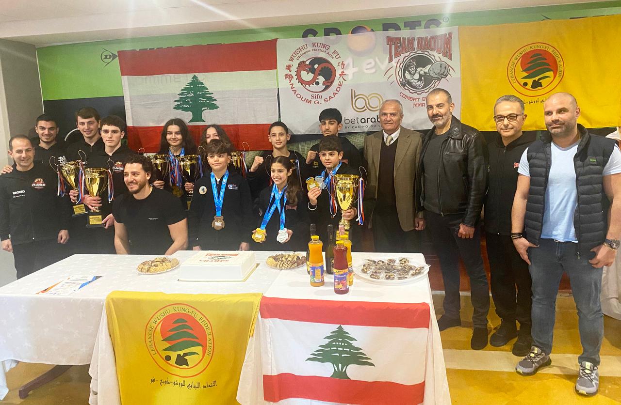 تكريم بعثة الكونغ فو بعد تألقها في بطولة أكروبوليس الدولية