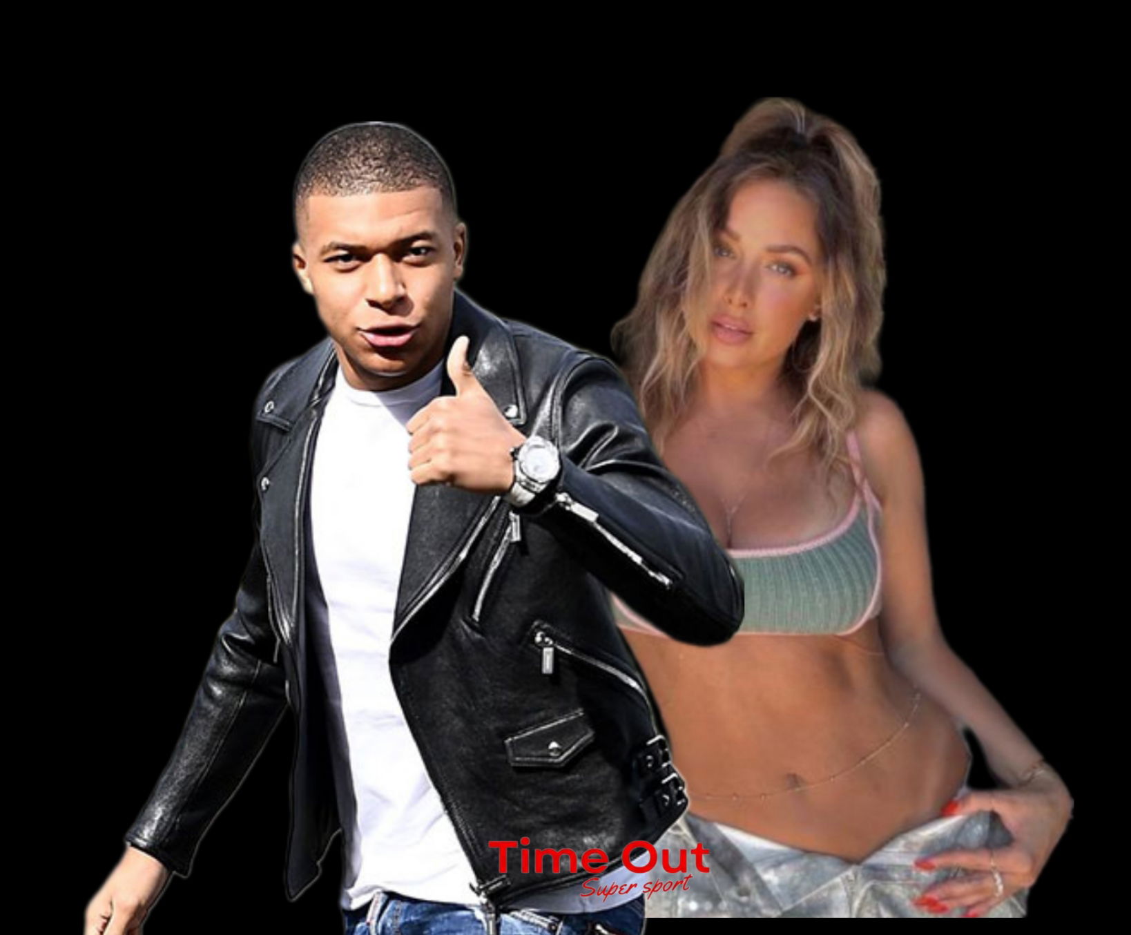 كيليان مبابي في علاقة عاطفية