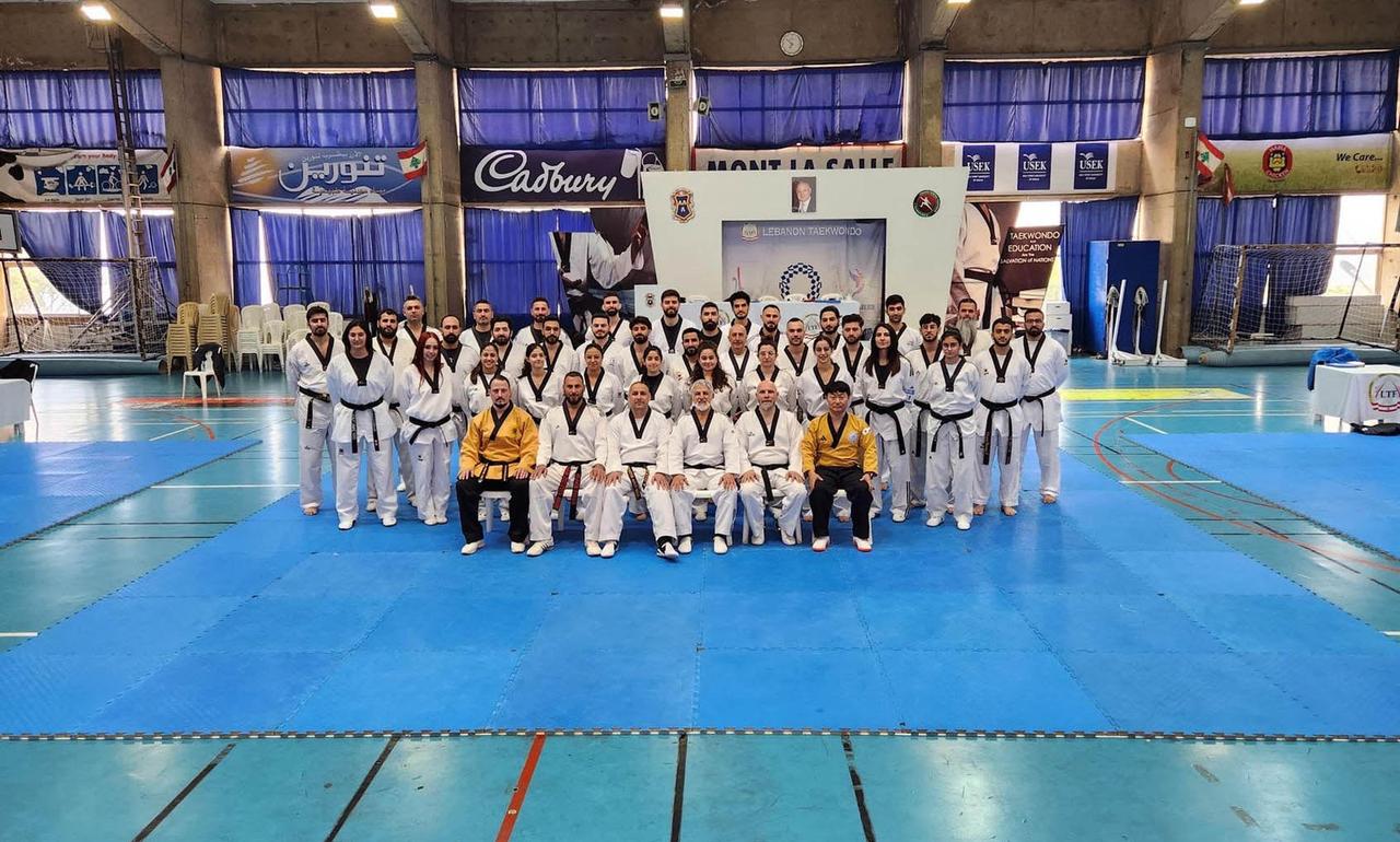 الاتحاد اللبناني للتايكواندو يختتم دورة صقل وتخريج المدربين