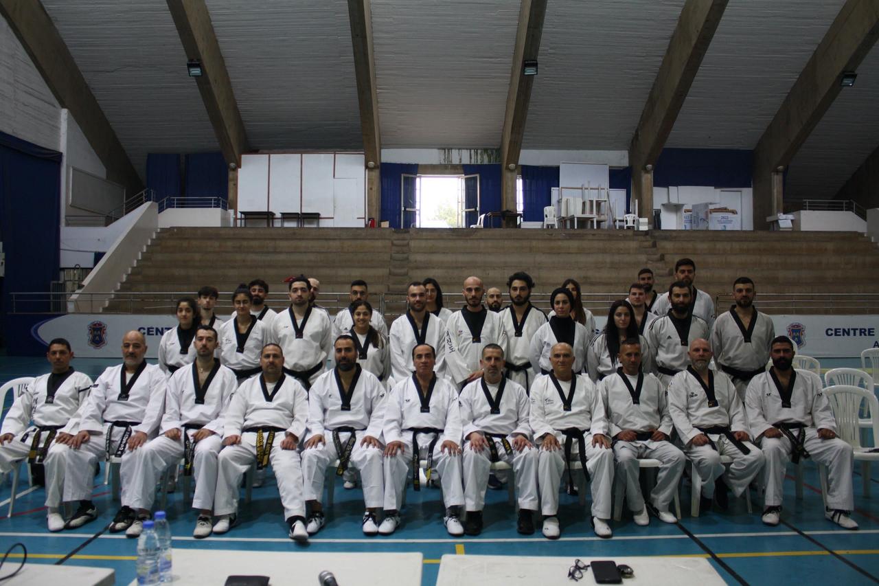 تايكواندو:
دورتان تدريبيتان للفاحصين ومساعدي مدرب