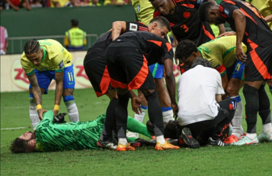 إصابة أليسون بيكر تُبعده عن مواجهة الأرجنتين