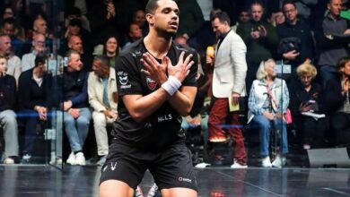 مصطفى عسل يعتلي صدارة الاسكواش العالمي