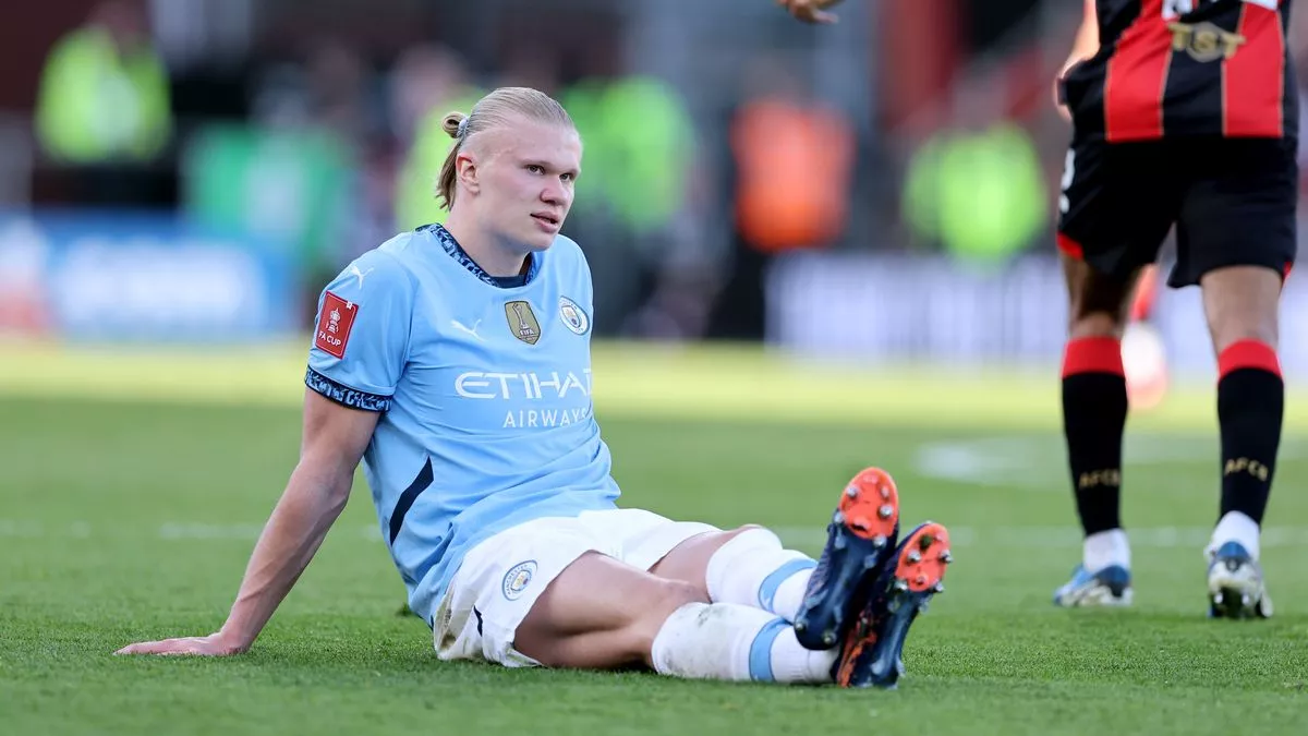 إصابة هالاند تربك حسابات غوارديولا