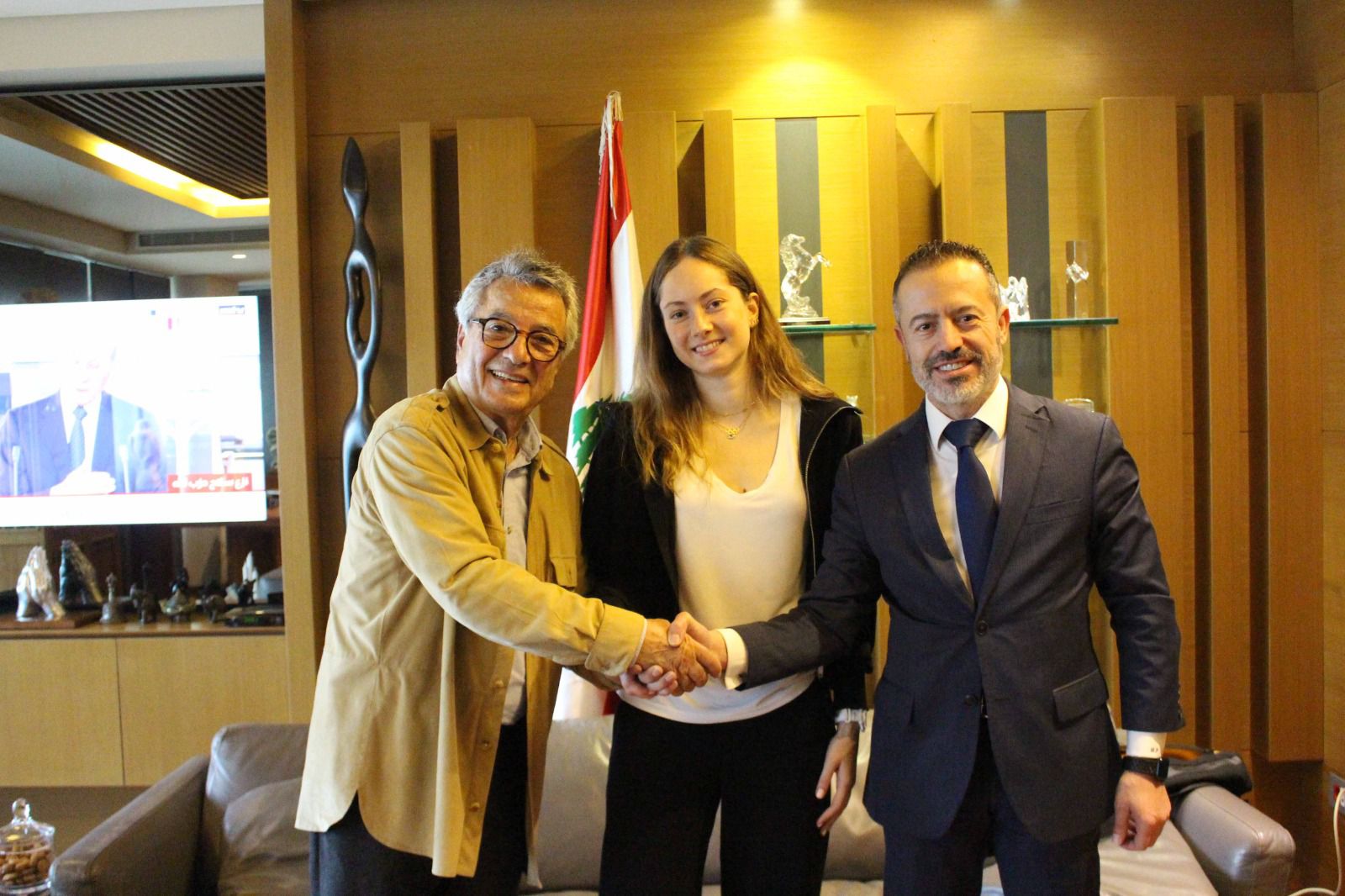 دعم واعد لبطلة التايكواندو ليتيسيا عون