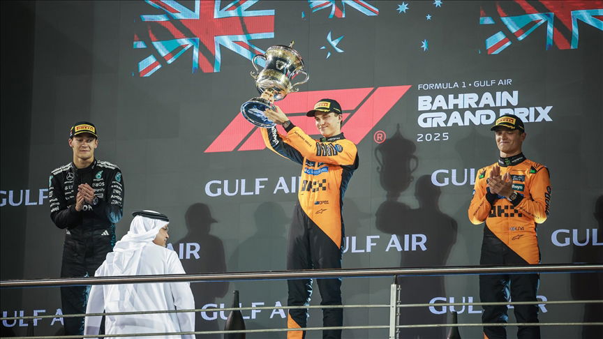 بياستري يقود ماكلارين للفوز في البحرين