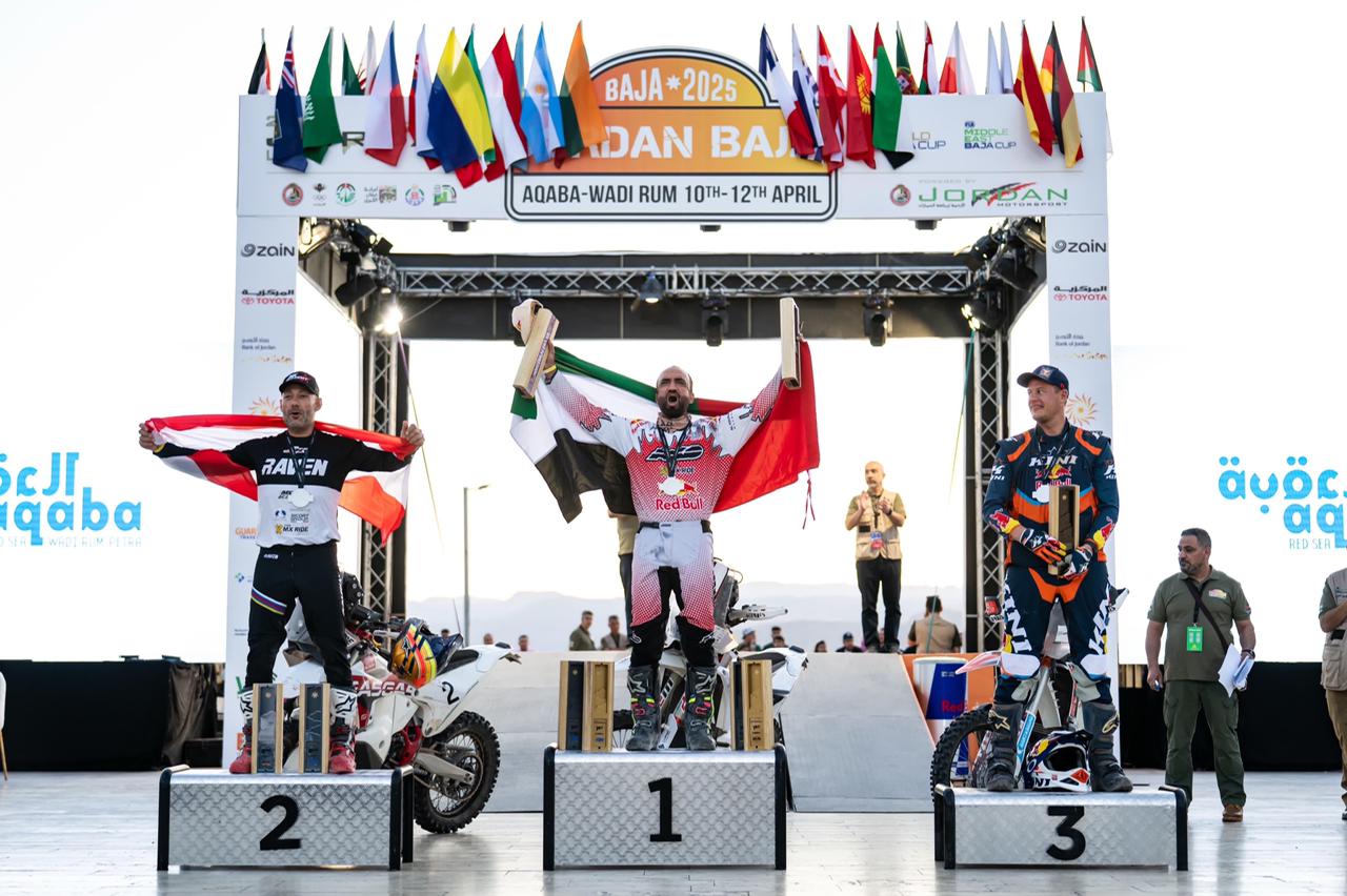 ثلاثية للدراج اللبناني رفيق عيد