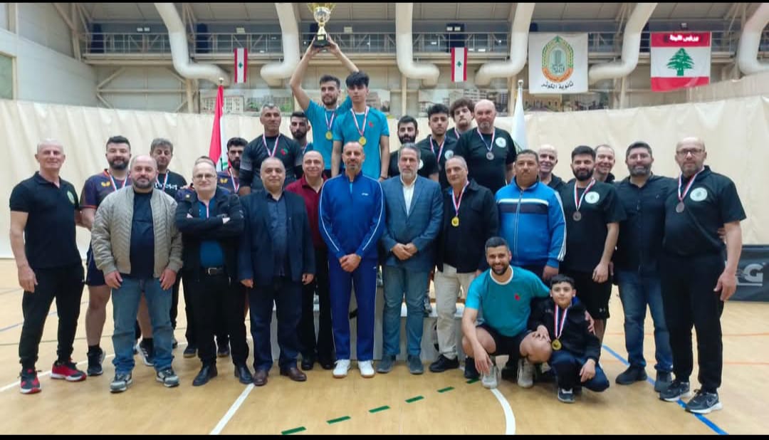 النجدة الشعبية – برجا يتوّج بطلاً للبنان في بطولة فرق الرجال - درجة ثانية 2025