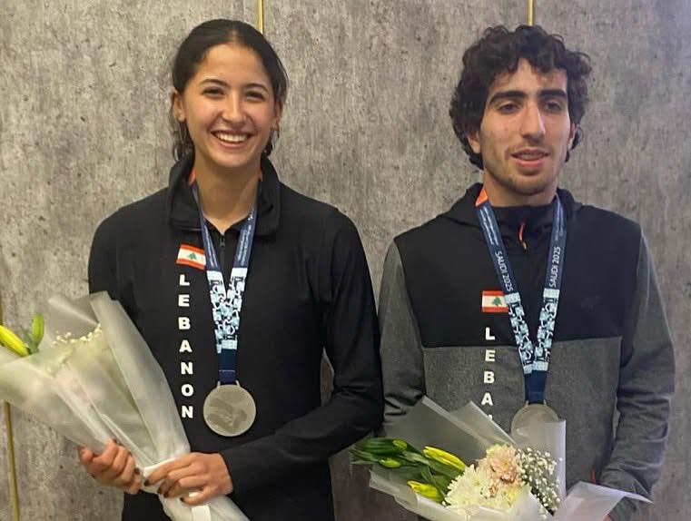 فضيتان للبنان في بطولة آسيا لألعاب القوى للناشئين