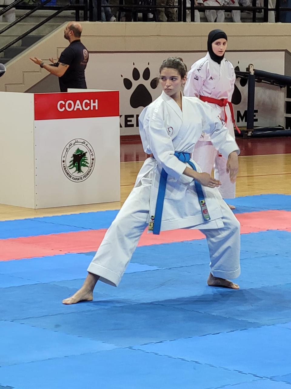 أجواء تنافسية وحضور مميز في بطولة بيروت للكاراتيه