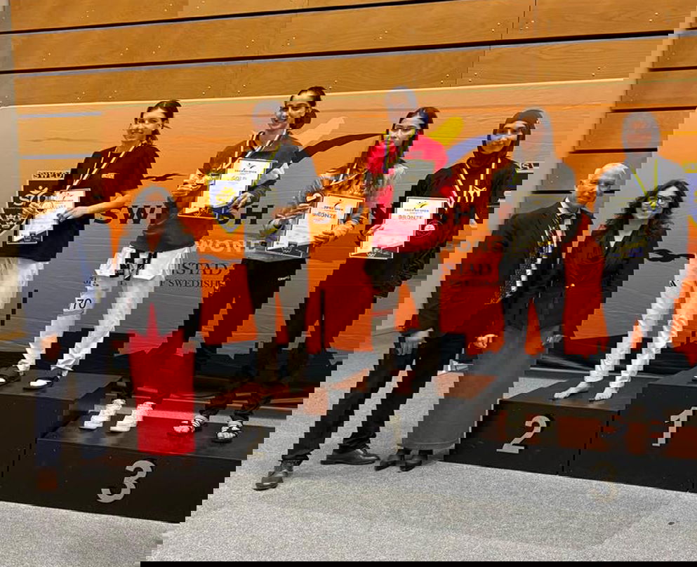 ذهبية لبنانية لمارييلا بو حبيب في السويد