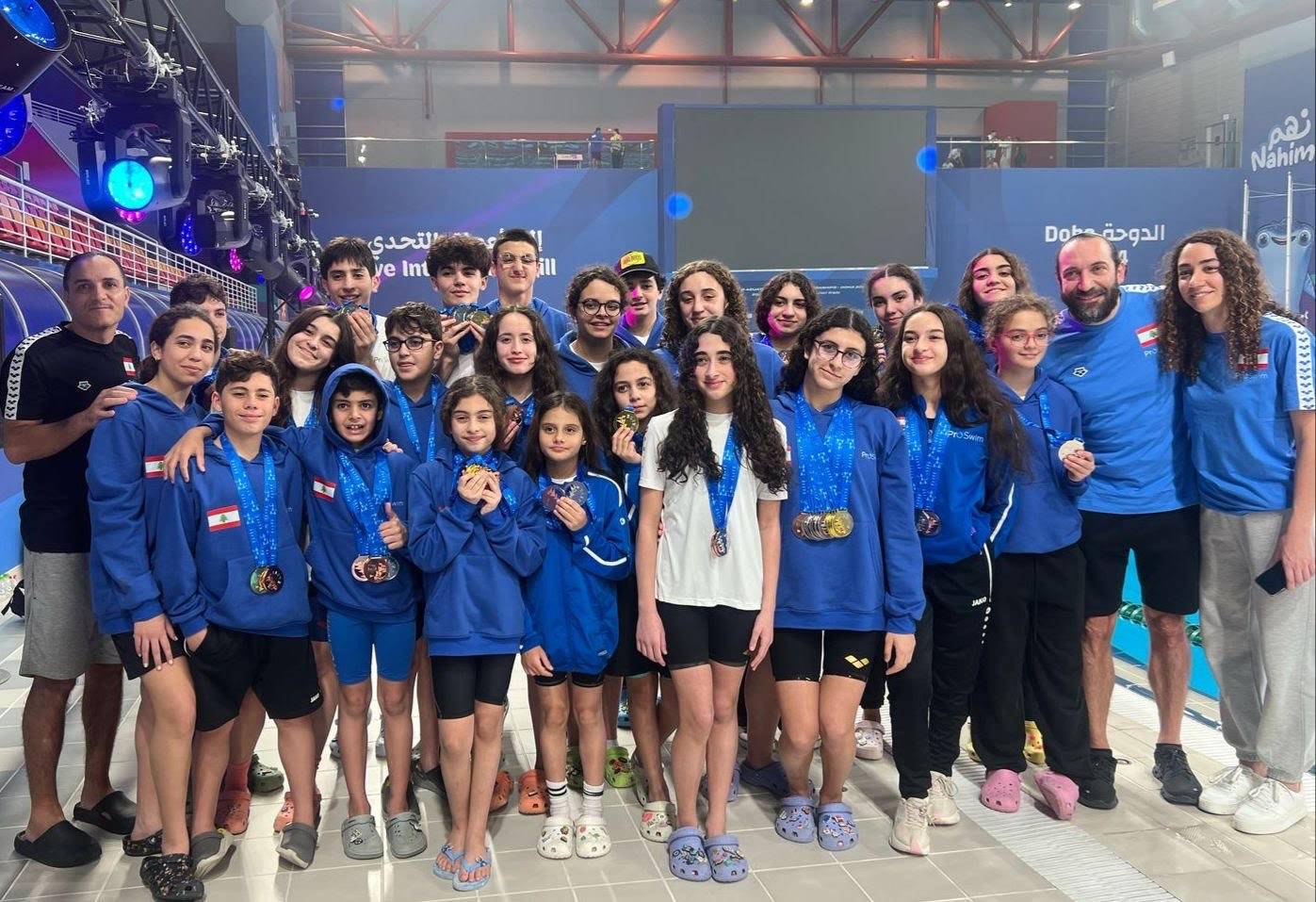 "بروسويم" تتألّق في الدوحة