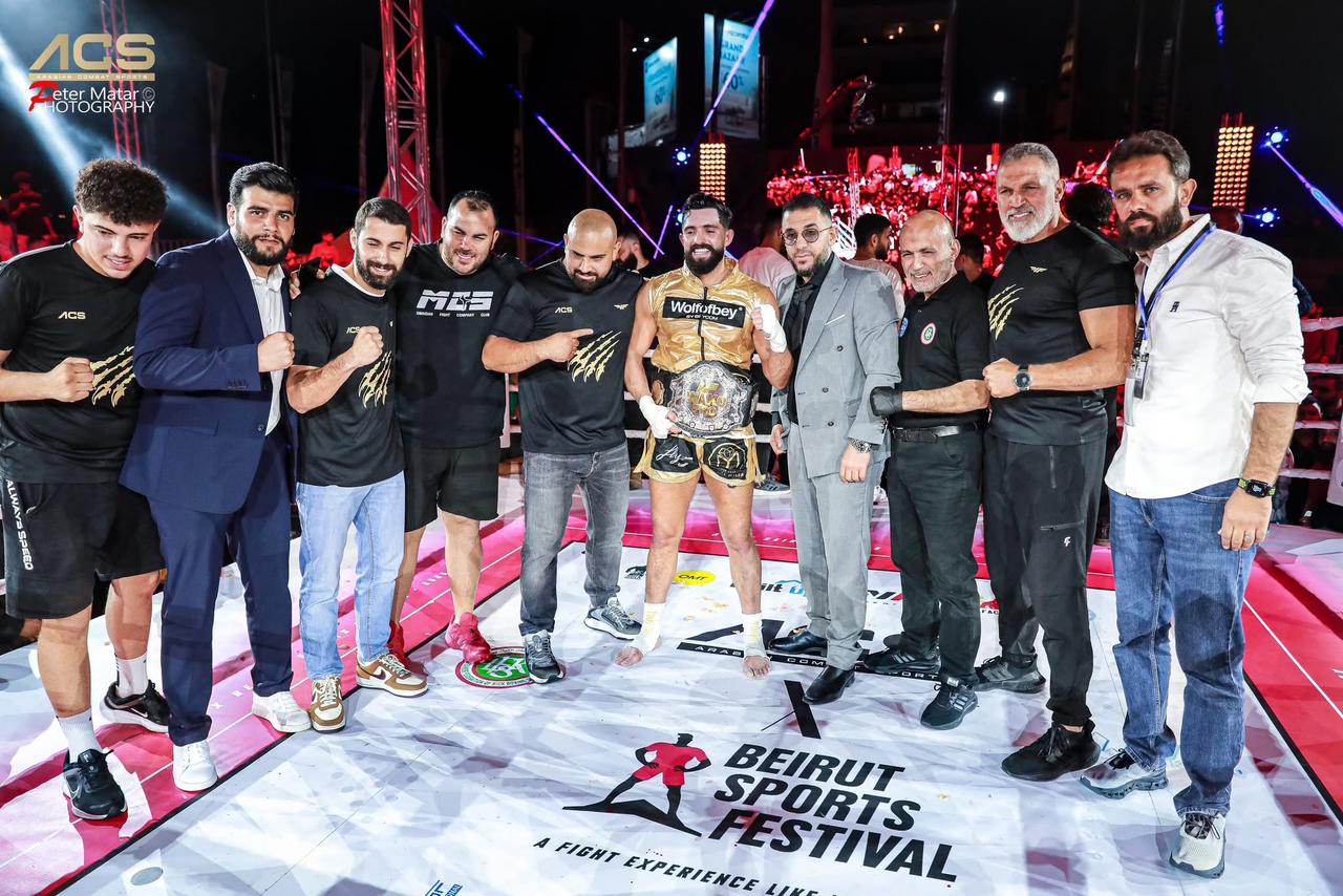 أمسية نارية للكيك بوكسينغ
أبطال لبنان يشعلون بيروت بانتصارات كبيرة