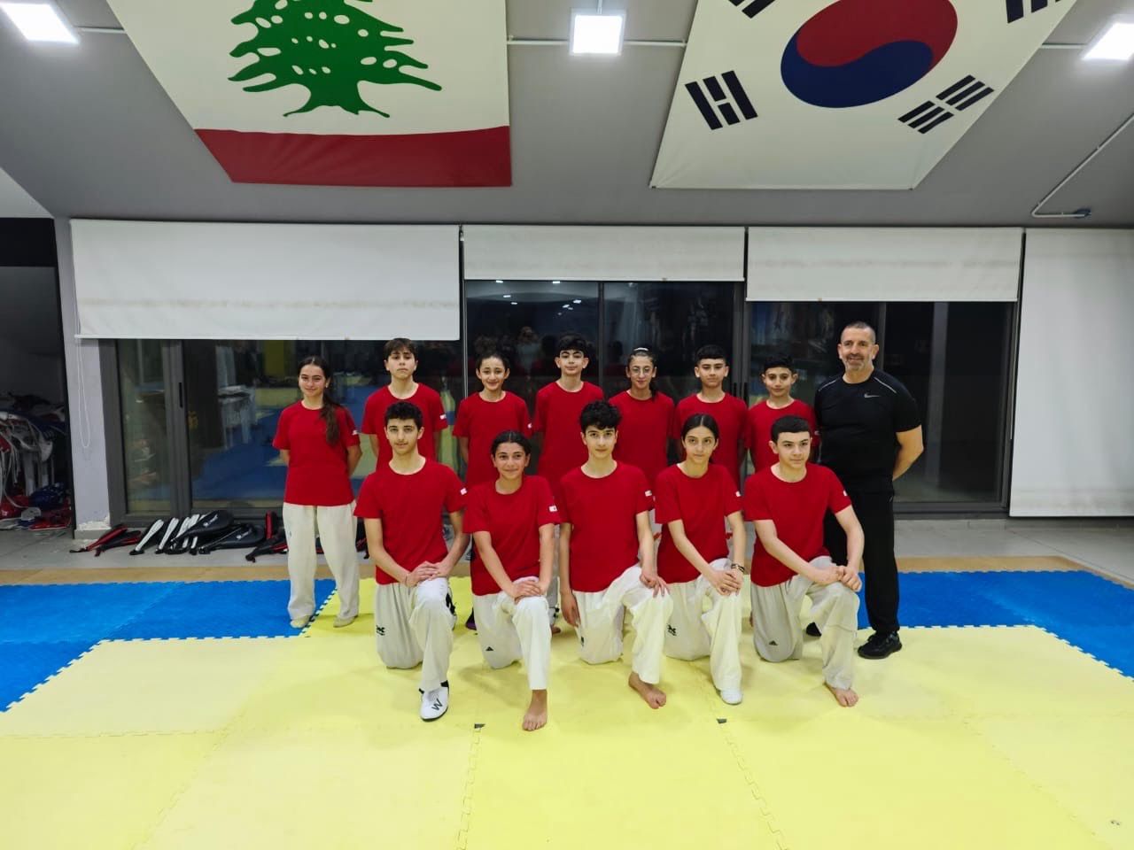 بعثة لبنان في التايكواندو تنطلق إلى الفجيرة