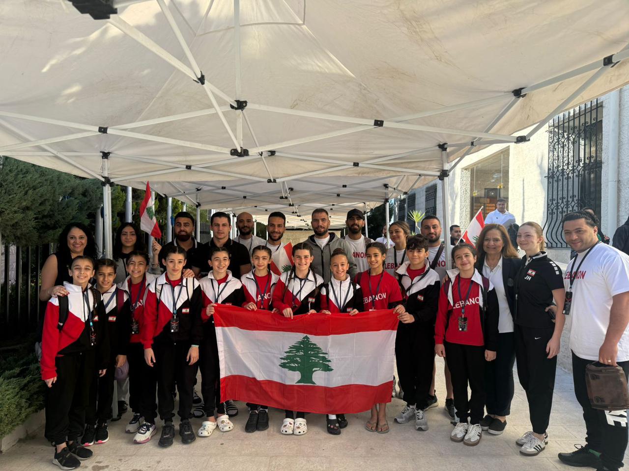 بعثة لبنان في الجمباز الفني تغادر إلى عمّان