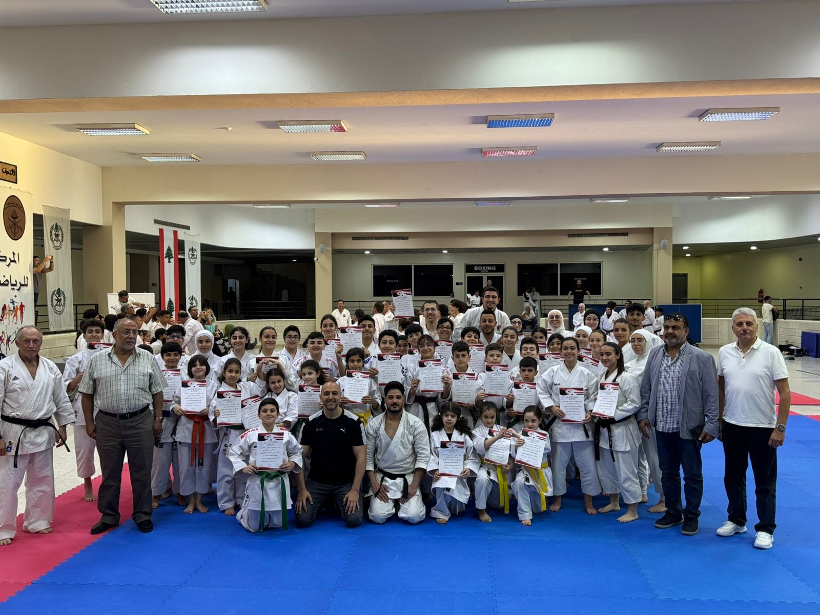 ختام ناجح للدورة الدولية في الكاراتيه