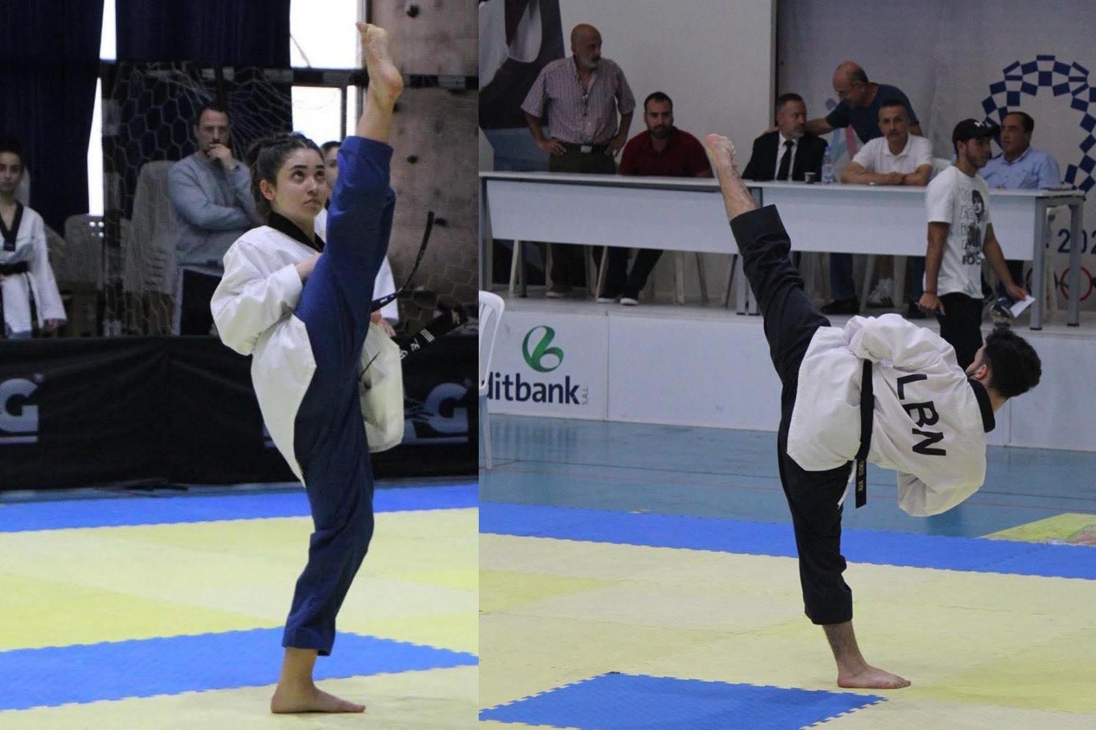 تايكواندو لبنان يحصد ثلاث ميداليات عالمية