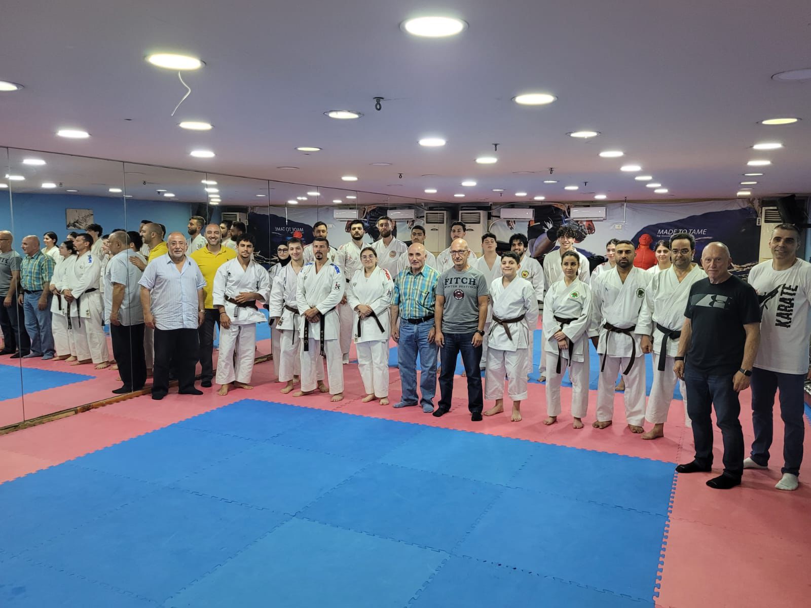 الكاراتيه اللبناني يستهل نشاطاته بامتحان ترقية للحزام الأسود