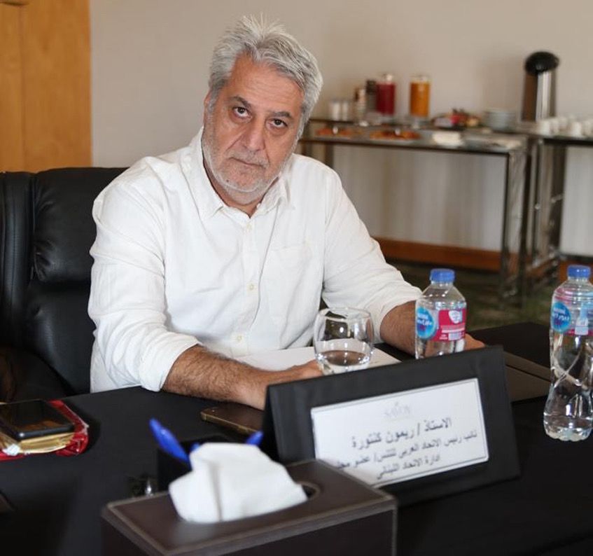 ريمون كتّورة رئيساً للجنة الفنية في الاتحاد العربي للتنس