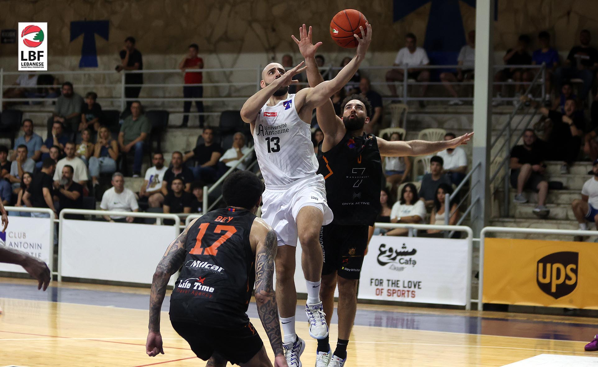 هومنتمن يقترب من المربع الذهبي لبطولة لبنان لكرة السلة