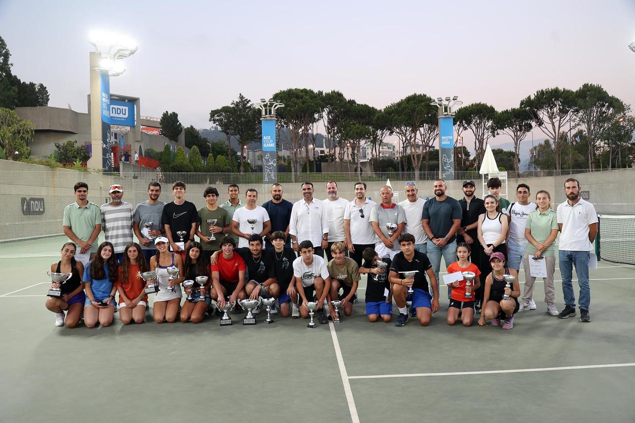 نجوم الغد يسطعون في ختام دورة NDU بالتنس