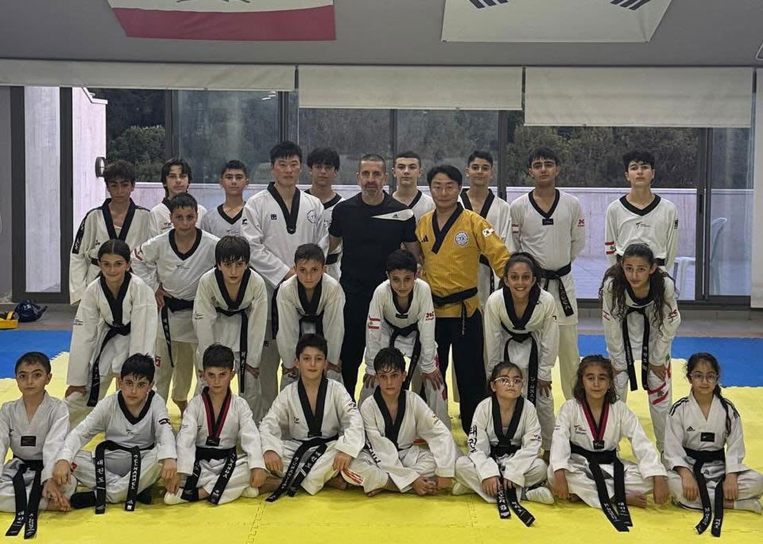 تدريب كوري لمنتخب ناشئي التايكواندو