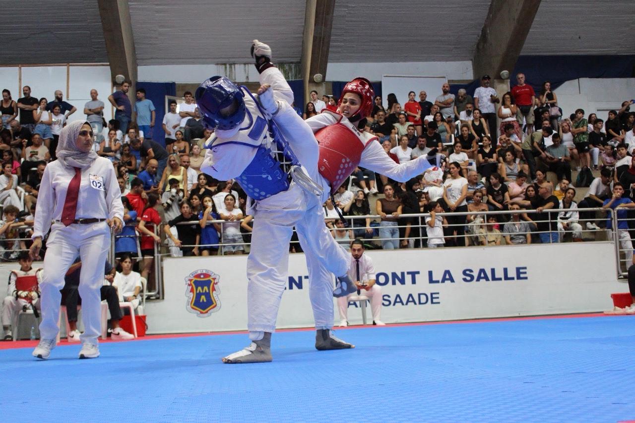 منافسات نارية في بطولة لبنان للتايكواندو