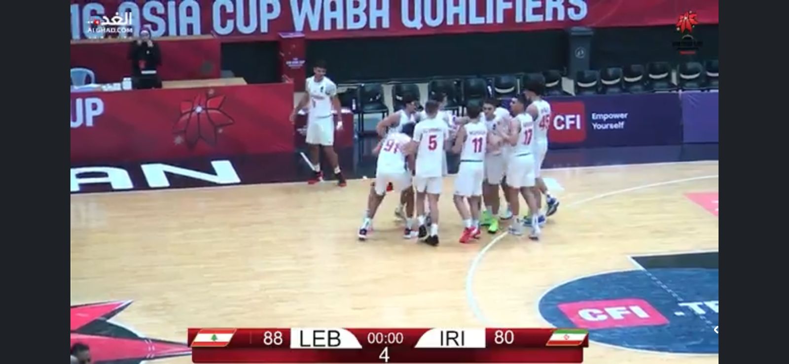 لبنان يعتلي عرش غرب آسيا