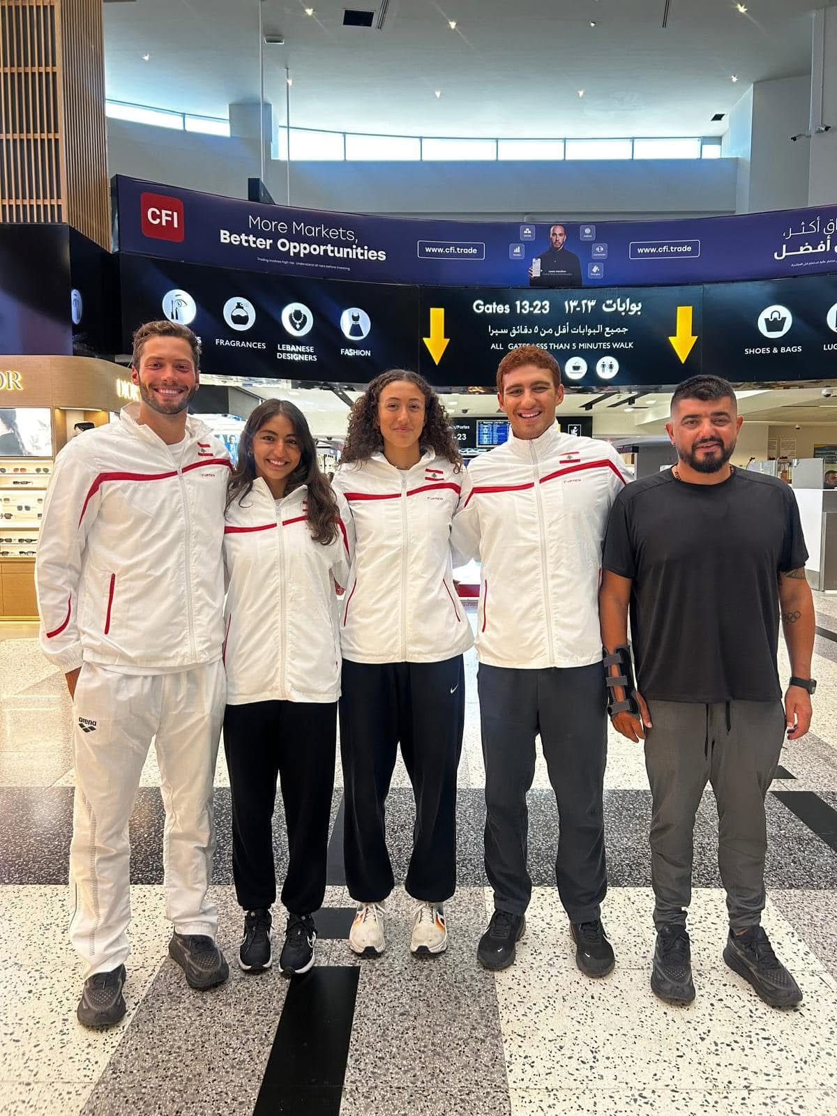 لبنان يشارك في بطولة العالم للألعاب المائية بسنغافورة