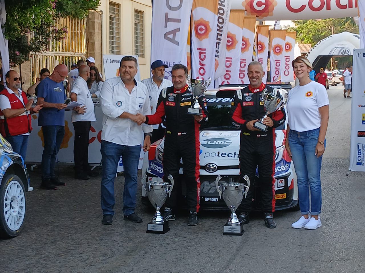 فغالي يهيمن على رالي البترون