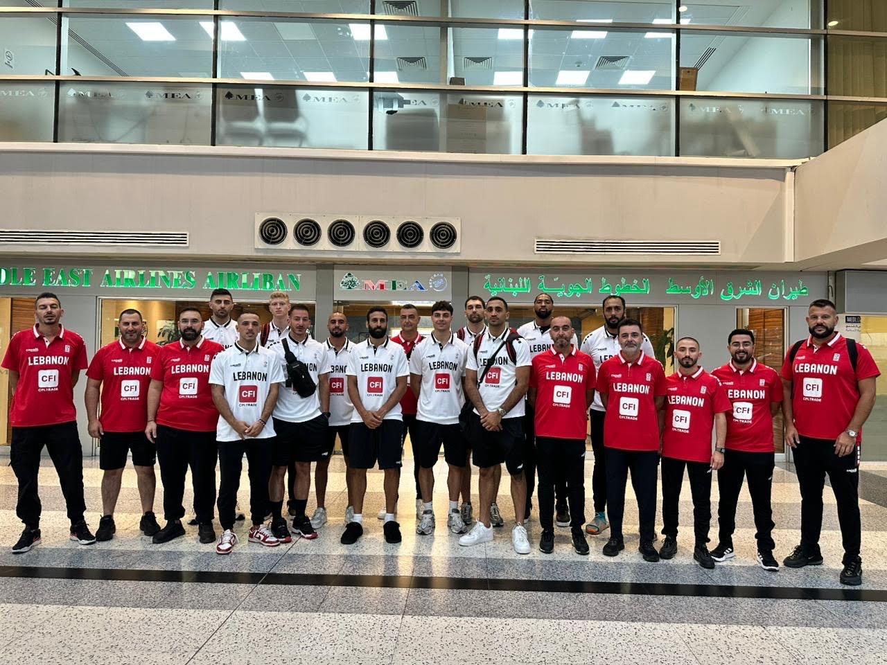 بعثة منتخب لبنان إلى جدّة لخوض كأس آسيا