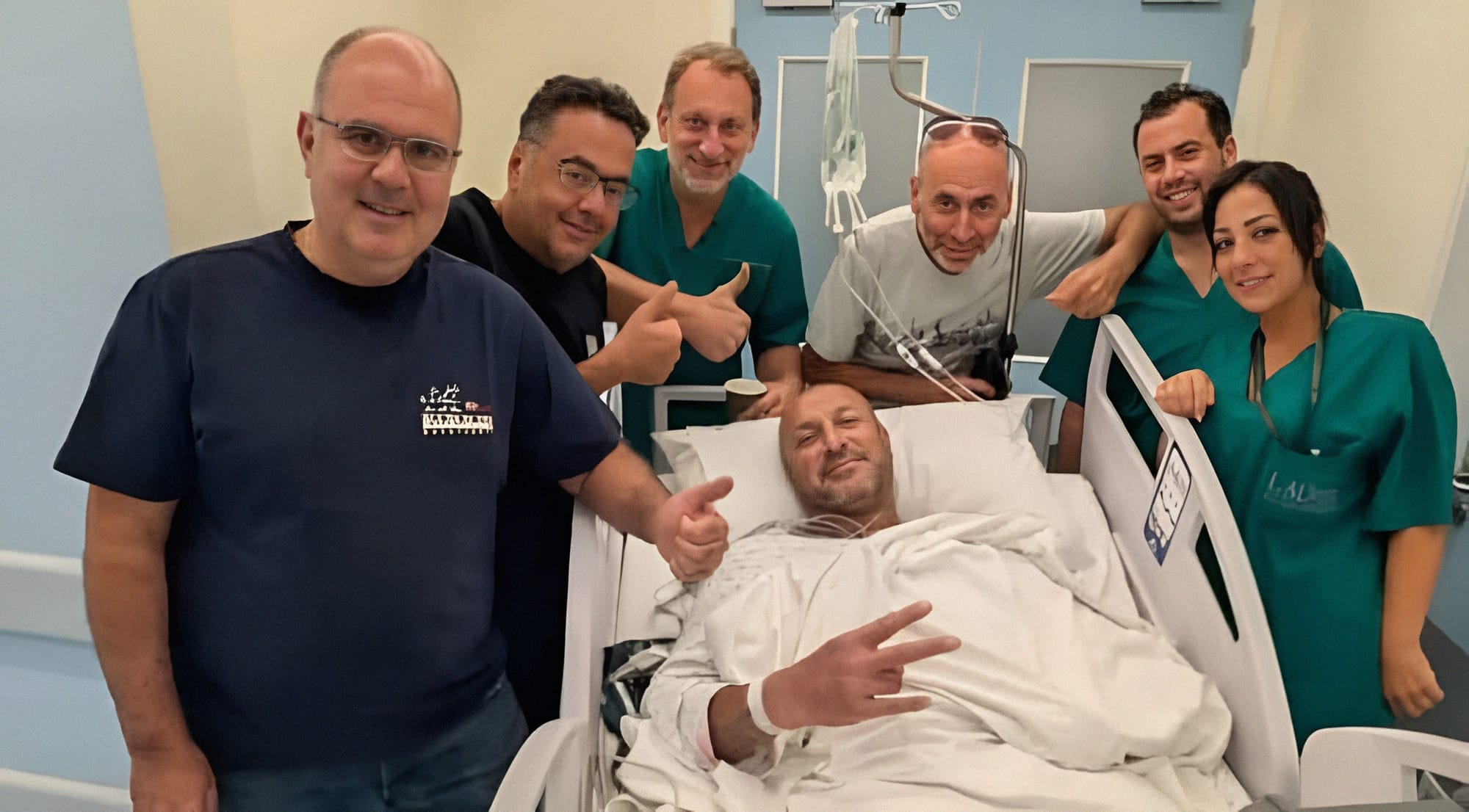 مشنتف يتعافى ويعود إلى منزله