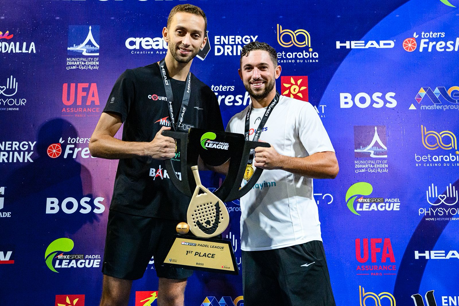 Courts بطلاً للنسخة الثانية من "مايك سبور بادل ليغ"