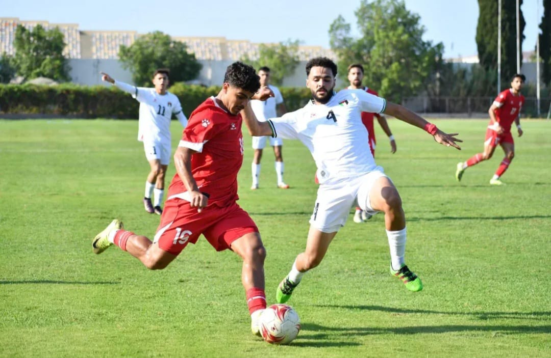 لبنان الاولمبي يسقط امام نظيره الفلسطيني