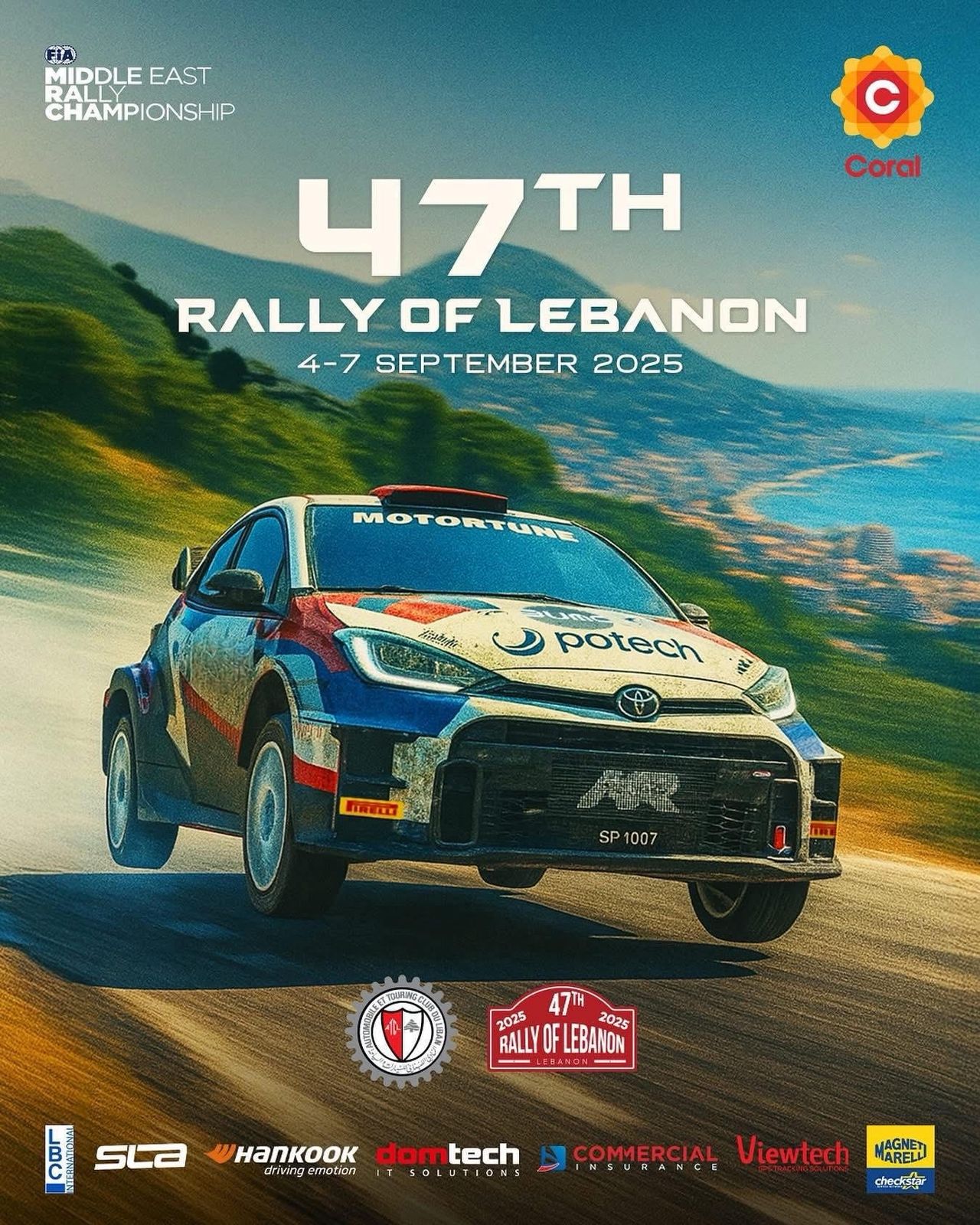 رالي لبنان الدولي الـ47 ينطلق بمسار كامل