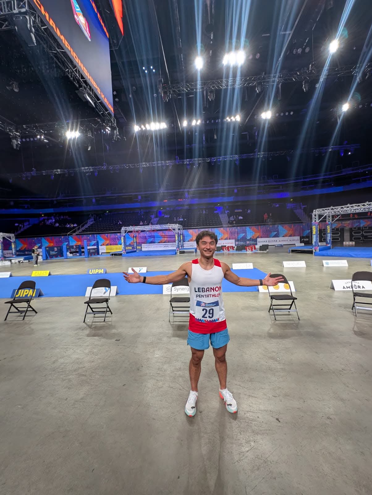 اللبناني يارد يتألق في بطولة العالم للخماسي الحديث