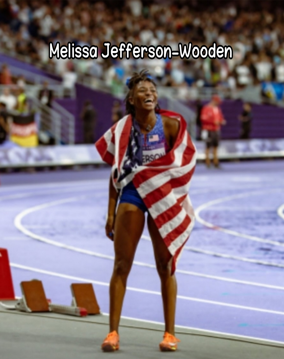 جيفرسون-وودن تكتب التاريخ بذهبية 100 متر