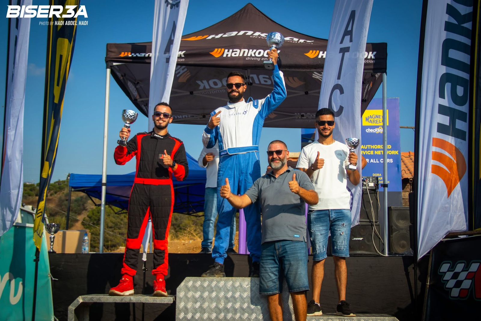 أبطال الدريفت يشعلون حلبة الدكوانة