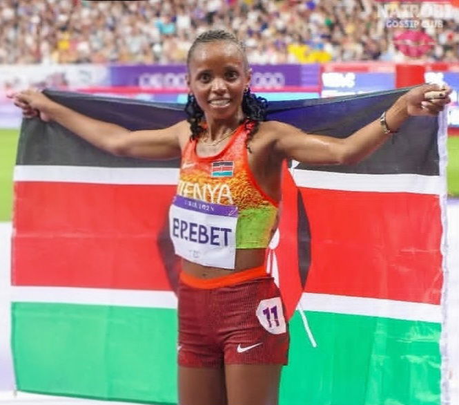 تشيبيت تكتسح المضمار وتخطف ذهبية 5 آلاف متر