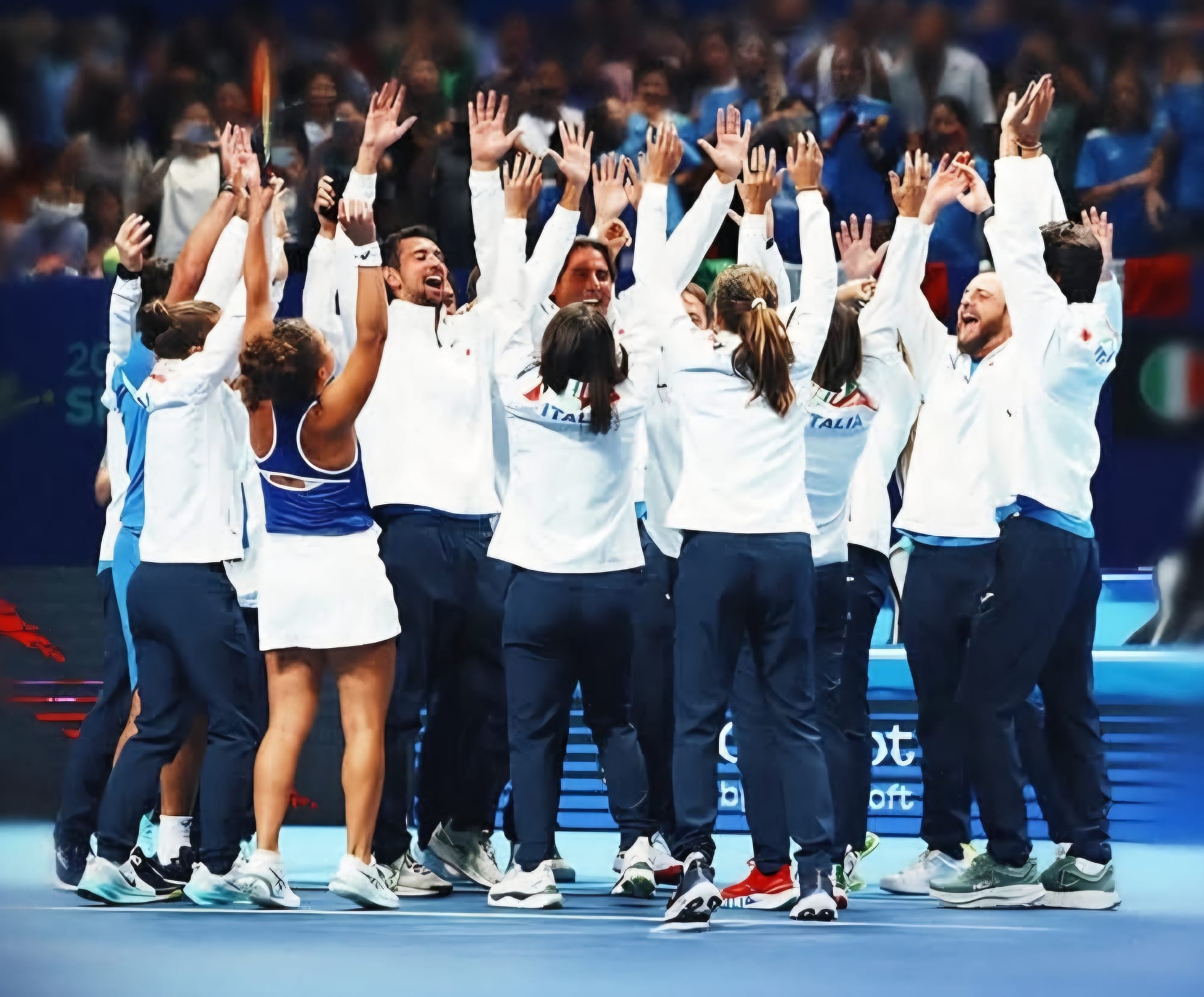 لقب سادس لإيطاليا في كأس بيلي جين كينغ