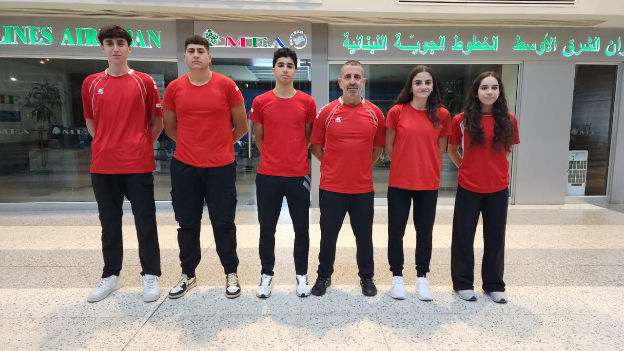 منتخب لبنان للتايكواندو يستعد في فرنسا