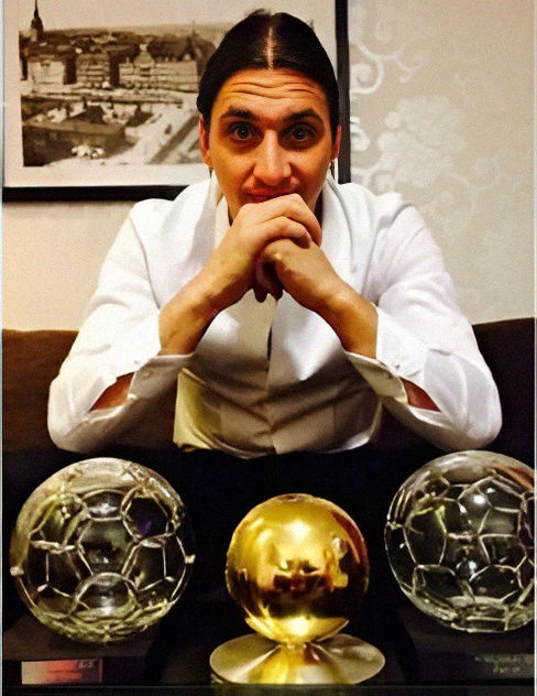 إبراهيموفيتش يخزن جوائزه في قبو متواضع