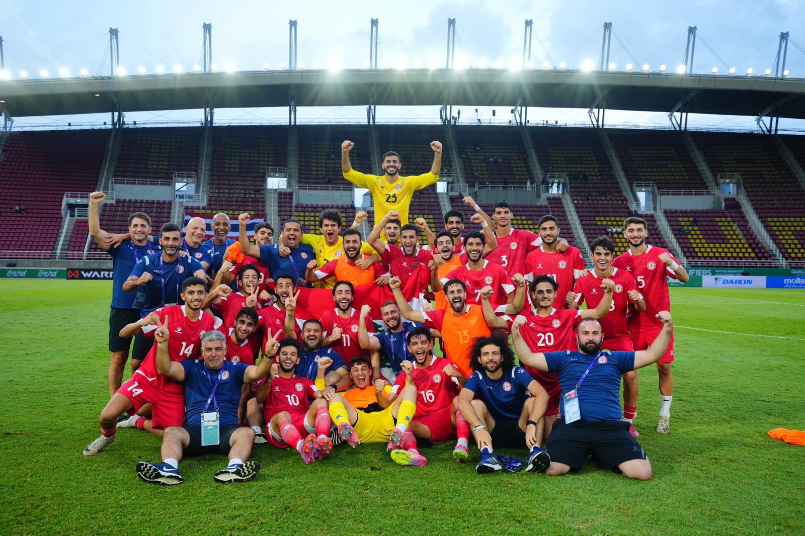 مجموعة نارية تنتظر منتخب لبنان الأولمبي