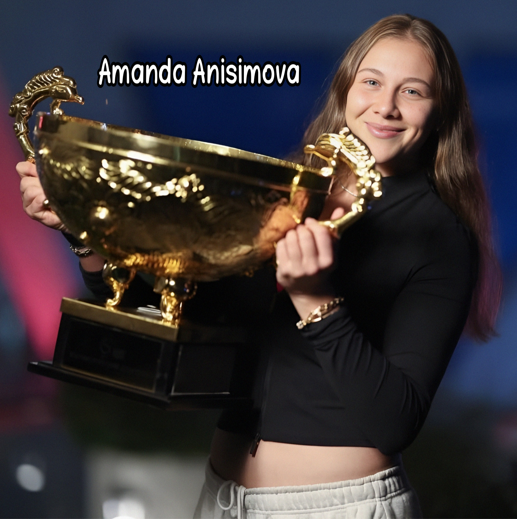 أنيسيموفا تتوج بلقب دورة بكين