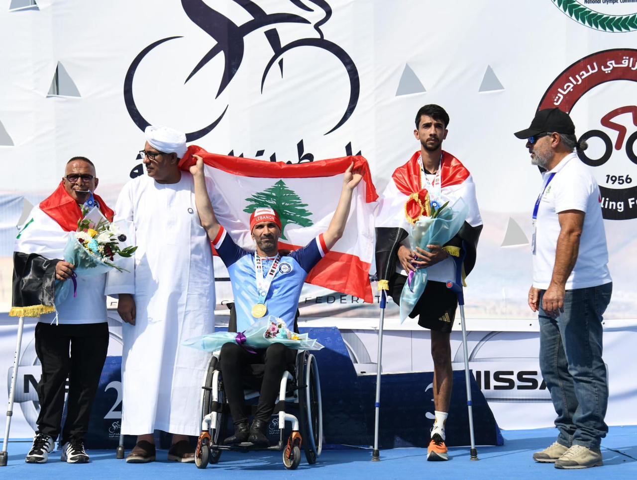 ذهبية عربية للبناني أحمد الغول