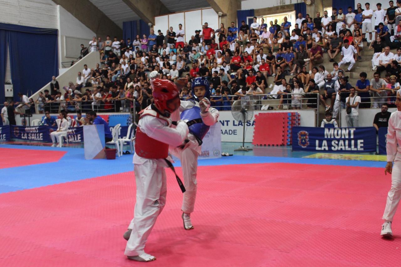 المون لاسال وأنور يهيمنان على بطولة لبنان للتايكواندو