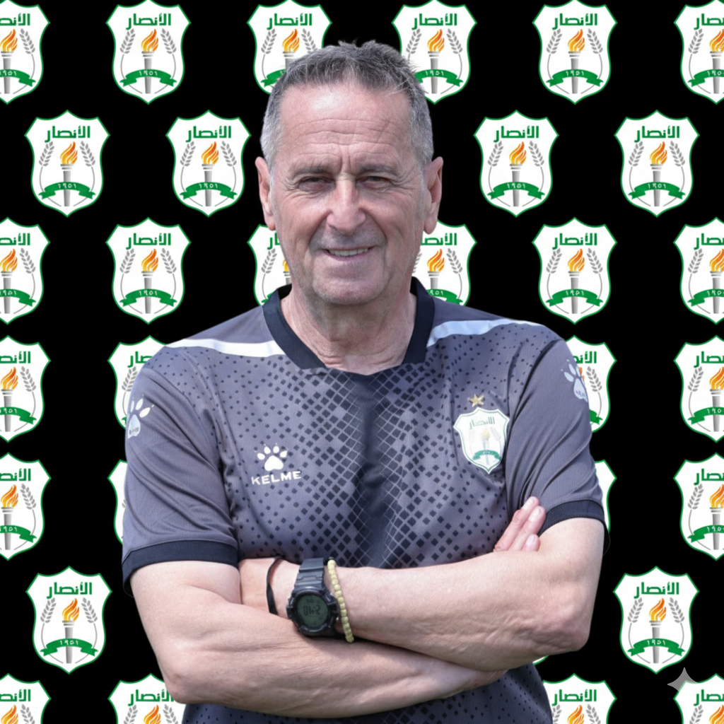 إيقاف مدرب الأنصار عاماً